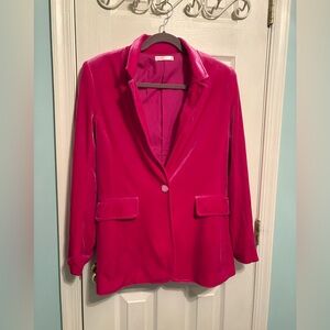 Intempo velvet boyfriend blazer
